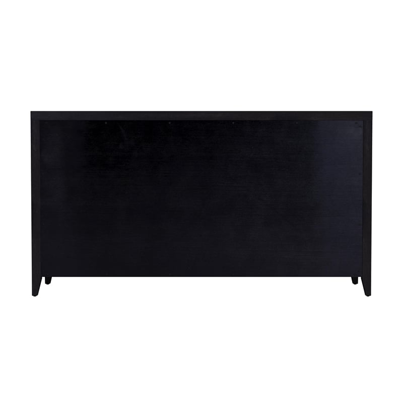Butler Specialty Company Dana 60 in. W Rectangular Wood 6 Drawer Dresser-Coffee