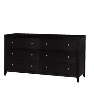 Butler Specialty Company Dana 60 in. W Rectangular Wood 6 Drawer Dresser-Coffee