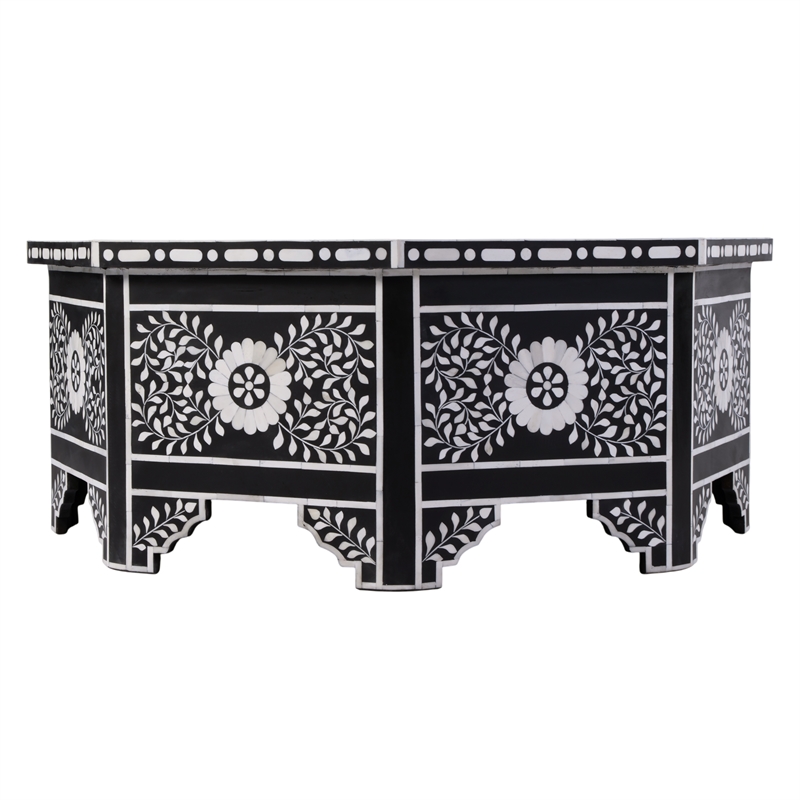 Butler Specialty Company Blackwell 40.25 in. W Octagonal Coffee Table Black