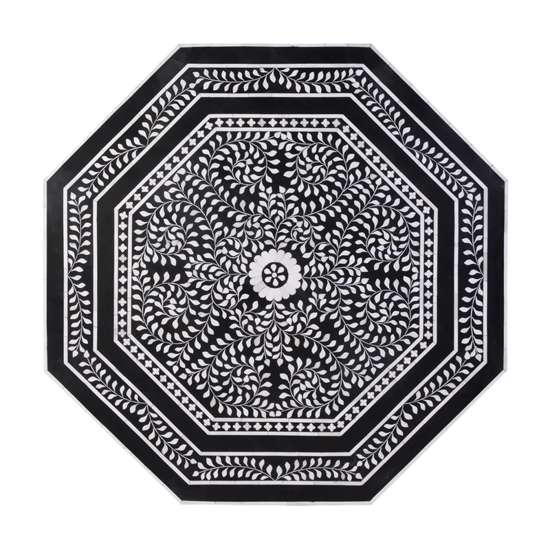 Butler Specialty Company Blackwell 40.25 in. W Octagonal Coffee Table Black