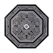 Butler Specialty Company Blackwell 40.25 in. W Octagonal Coffee Table Black