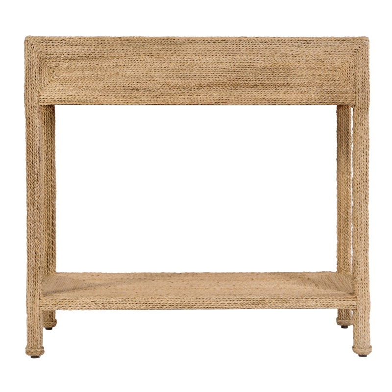 Butler Specialty Company Como 31.5 in. W Banana Leaf Console Table in Natural