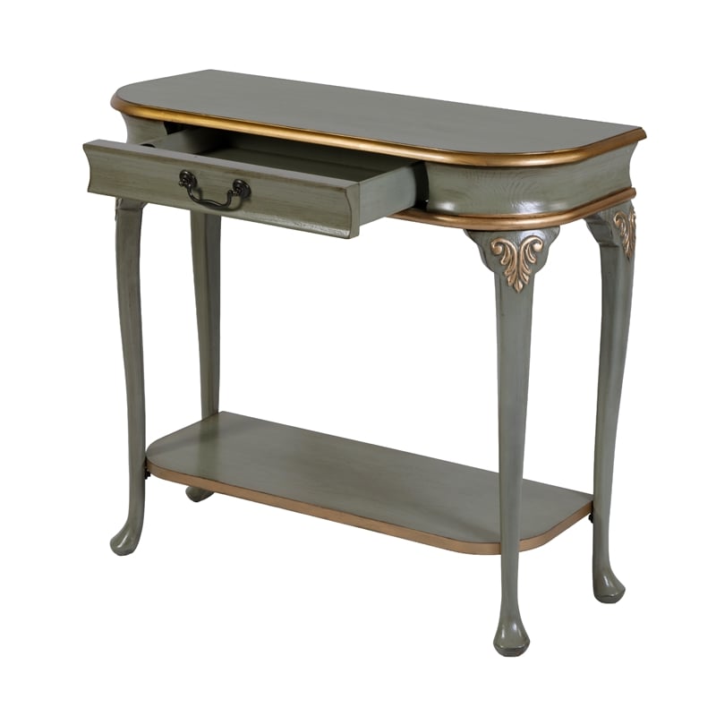 Butler Specialty Company Ridgeland 36 in. W Wood 1 Drawer Console Table - Pastel Green