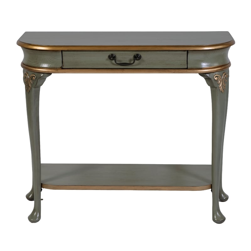 Butler Specialty Company Ridgeland 36 in. W Wood 1 Drawer Console Table - Pastel Green