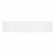 Butler Specialty Company Laguna 66.5 in. W Rattan Backless Accent Bench - Smooth White