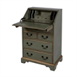 Butler Specialty Company Danforth 25.5 in. W Rectangular Wood 5 Drawer Secretary - Pastel Green