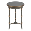 Butler Specialty Company Isla 16 in. W Round Wood 3 Leg Side Table - Pastel Green