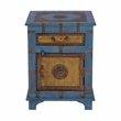 Butler Specialty Company Erika 19 in. W Rectangular Wood End Table - Blue