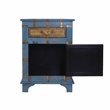 Butler Specialty Company Erika 19 in. W Rectangular Wood End Table - Blue