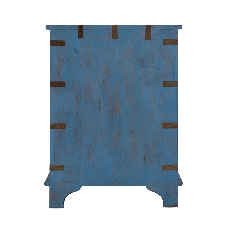 Butler Specialty Company Erika 19 in. W Rectangular Wood End Table - Blue