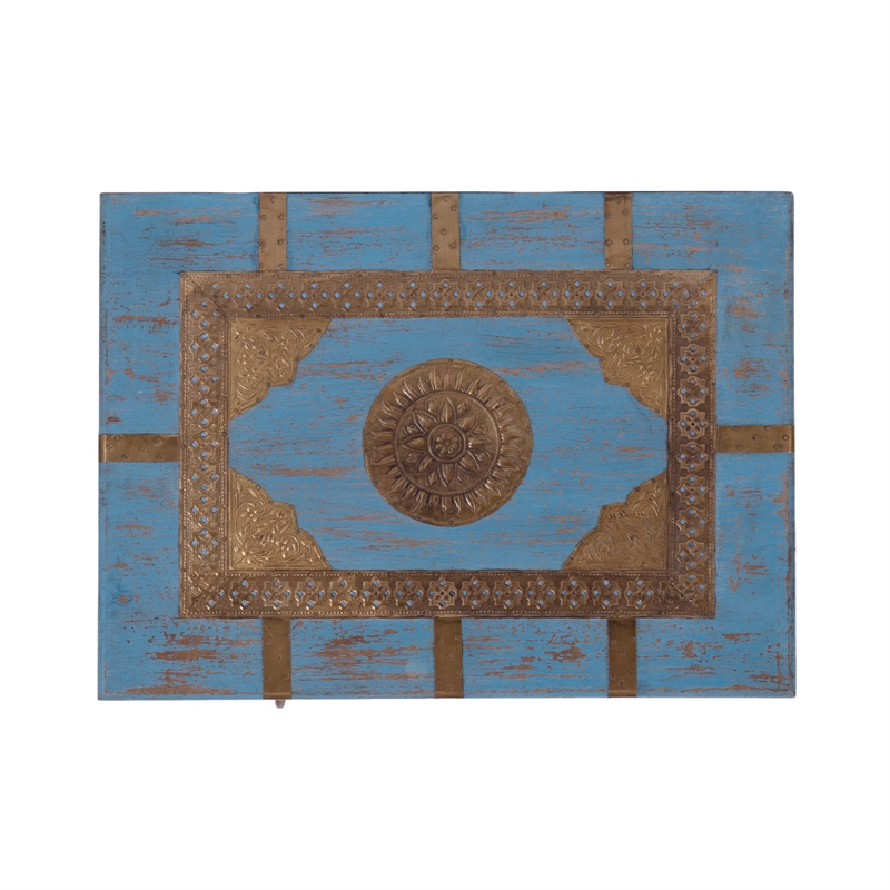 Butler Specialty Company Erika 19 in. W Rectangular Wood End Table - Blue