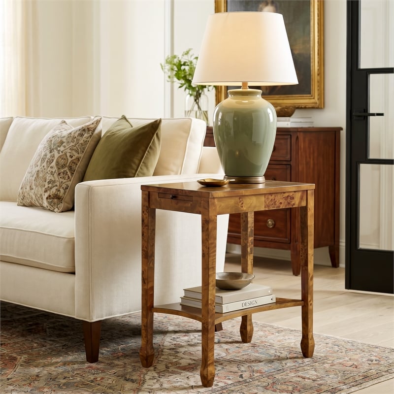 Butler Specialty Company Gilbert 12 in. W  Wood End Table - Brown