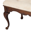 Butler Specialty Traditional Tufted Bench In Plantation Cherry