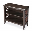 Butler Specialty 2 Shelf Low Bookcase in Transitional Cherry