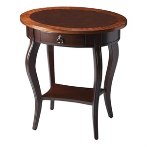 Butler Specialty Traditional Oval Accent Table In Cherry Nouveau