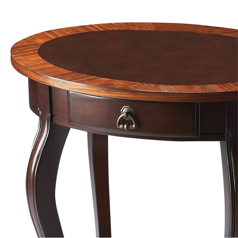 Butler Specialty Traditional Oval Accent Table In Cherry Nouveau