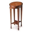 Butler Specialty Traditional Round Accent Table In Olive Ash Burl