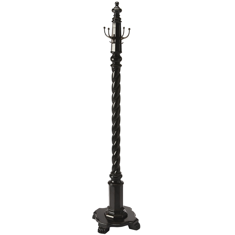 Butler Specialty Masterpiece Joshua Coat Rack In Black Licorice