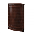 Butler Specialty Traditional Corner Cabinet In Plantation Cherry