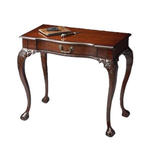 butler specialty traditional writing desk in plantation cherry