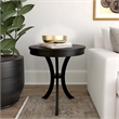 Butler Specialty Loft Gerard Round End Table In Black Licorice
