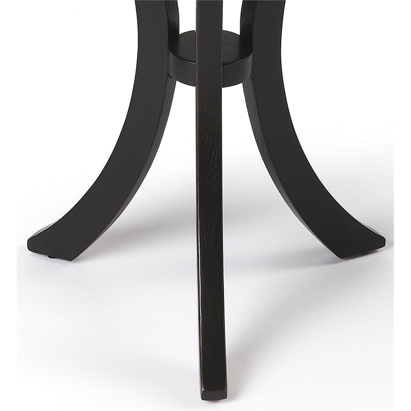 Butler Specialty Loft Gerard Round End Table In Black Licorice
