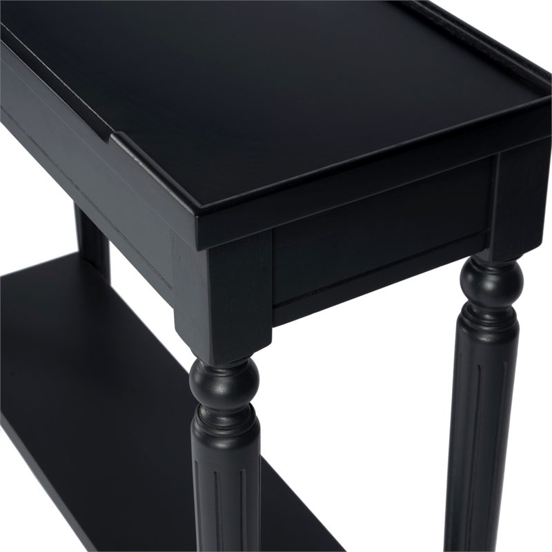 Butler Specialty Console Table In Plum Black