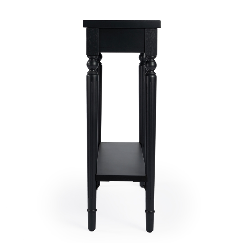 Butler Specialty Console Table In Plum Black