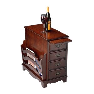 butler specialty magazine table in plantation cherry