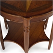 Butler Specialty Masterpiece  Round Accent Table In Olive Ash Burl