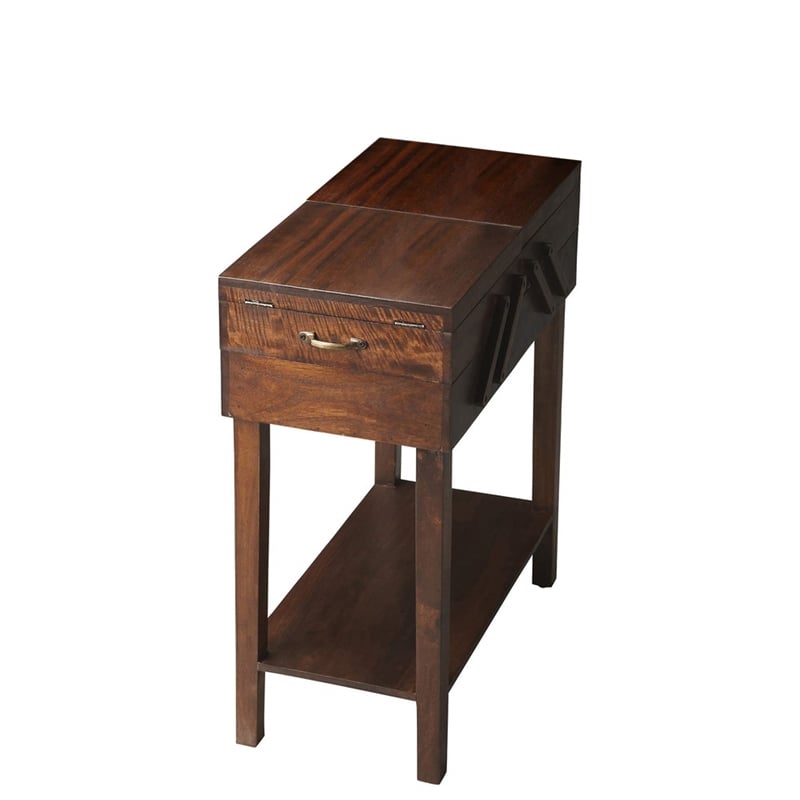 Butler Specialty Modern Expressions End Table In Dark Brown