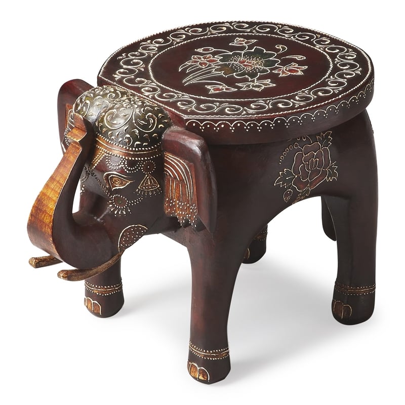 Butler Specialty Artifacts Elephant Accent Table