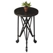 Butler Specialty Metalworks Round Iron Accent Table In Black