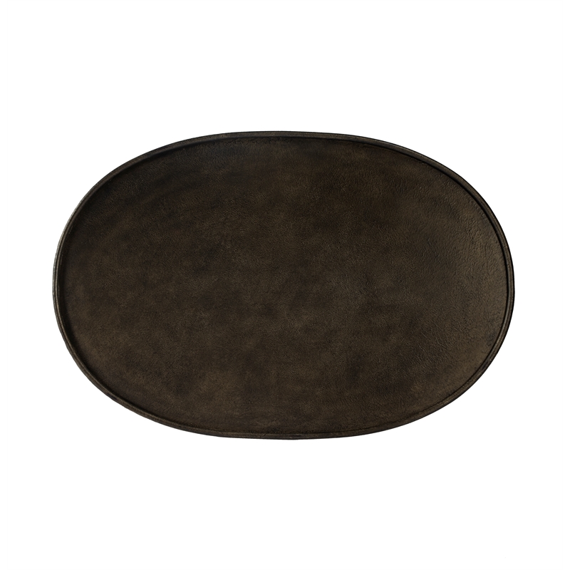 Butler Specialty Metalworks Transitional Coffee Table In Pewter