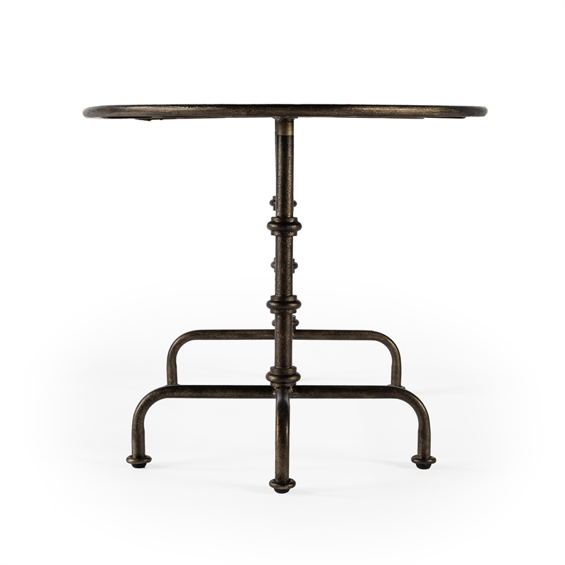 Butler Specialty Metalworks Transitional Coffee Table In Pewter