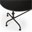Butler Specialty Metalworks Transitional Coffee Table In Pewter