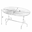 Butler Specialty Metalworks Transitional Coffee Table In Pewter
