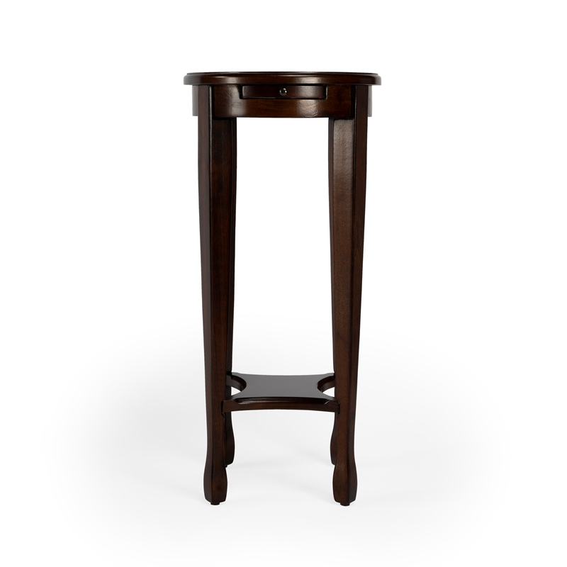 Butler Specialty Masterpiece Oval Accent Table In Chestnut Burl
