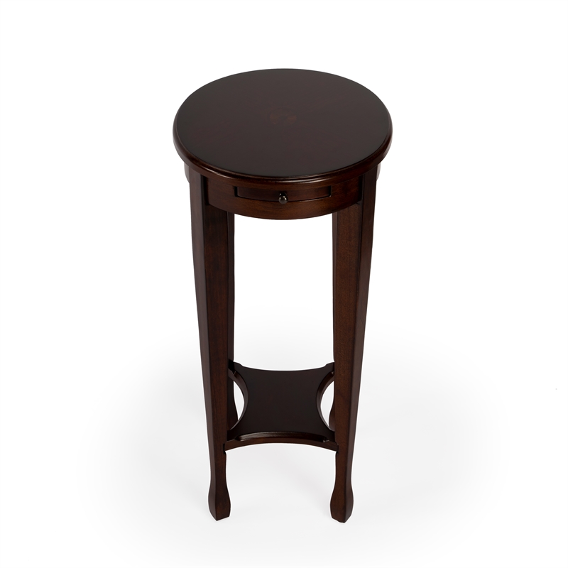 Butler Specialty Masterpiece Oval Accent Table In Chestnut Burl