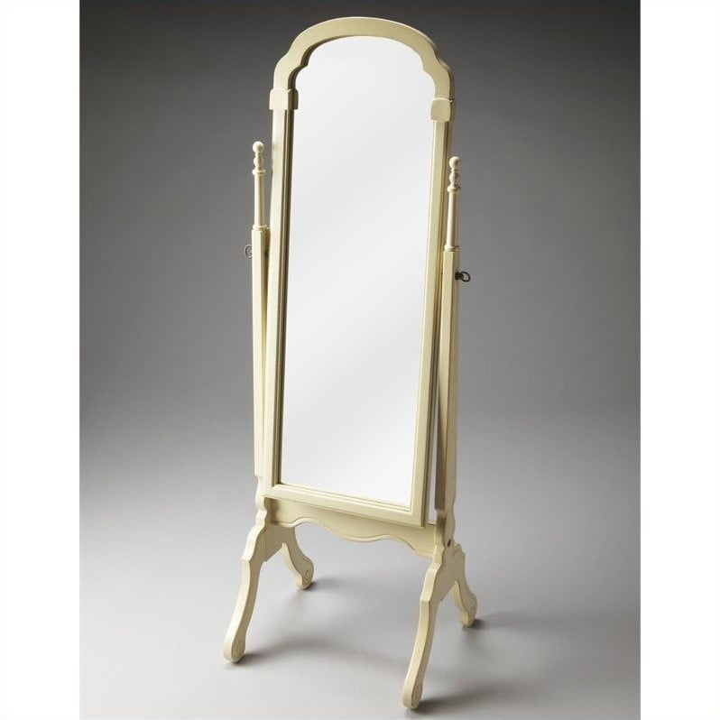 Butler Specialty Artists' Originals Cheval Mirror in Cottage White