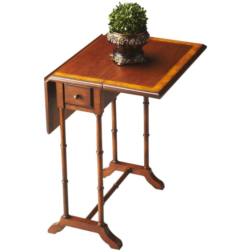 Butler Specialty Company End Table Coffee Accent Table Rectangle in Wood - Brown
