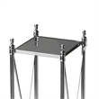 Butler Specialty Modern Expressions Mirrored Pedestal Plant Stand