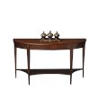 Butler Specialty Masterpiece Demilune Console Table in Nutmeg