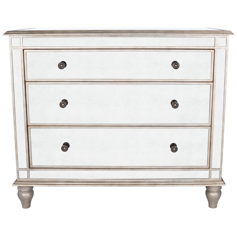 Butler Specialty Masterpiece Laflin 3 Drawer Mirrored Accent Chest