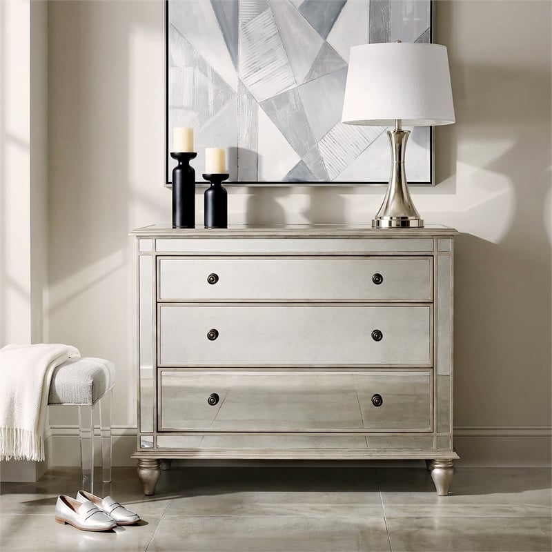 Butler Specialty Masterpiece Laflin 3 Drawer Mirrored Accent Chest