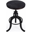Butler Specialty Industrial Chic Adjustable Bar Stool In Dark Brown