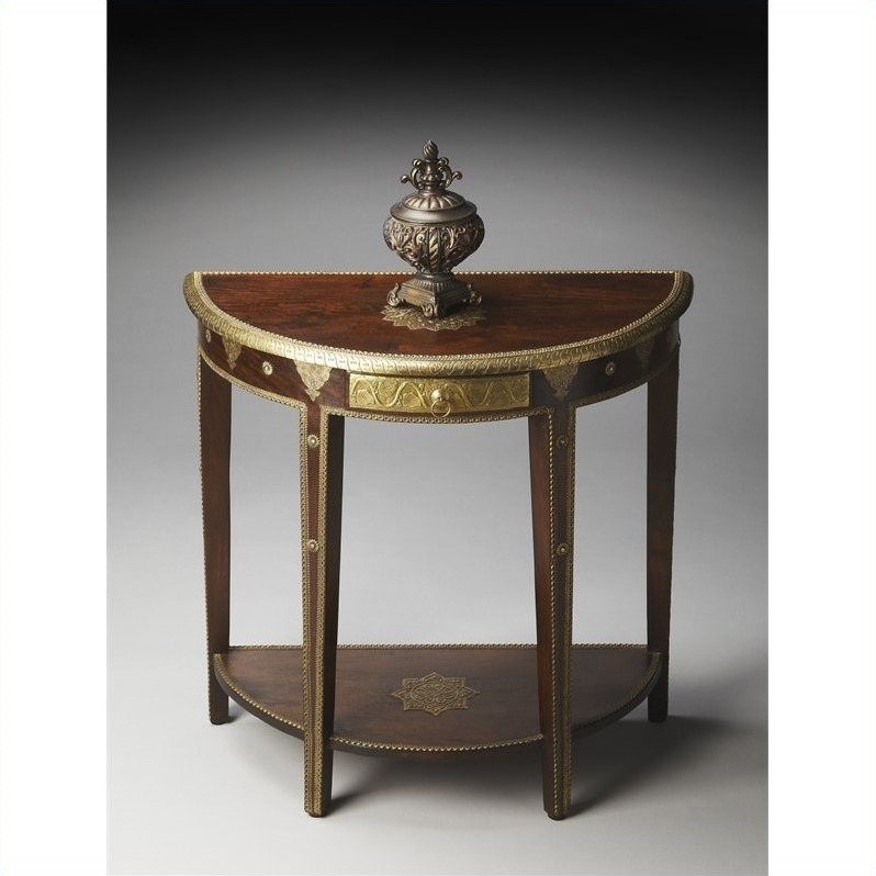Butler Specialty Artifacts Demilune Console Table 2054290 Butler Specialty Artifacts Demilune Console Table