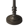 Butler Specialty Company Tanya Metal Pedestal Side Table - Dark Bronze