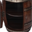 Butler Specialty Mountain Lodge Calumet Rustic Barrel Table
