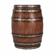 Butler Specialty Mountain Lodge Calumet Rustic Barrel Table